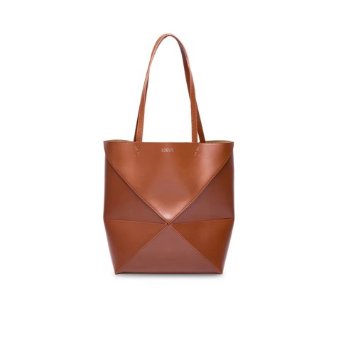 PUZZLE FOLD 小牛皮托特包