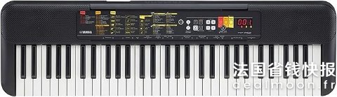 Yamaha闪促随时截止！轻便电子琴 PSR-F52 61键