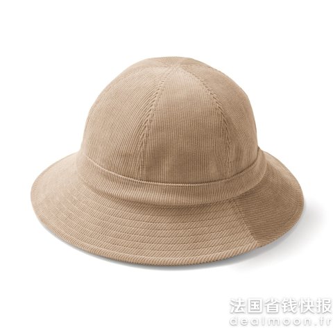 Muji3色可选灯芯绒渔夫帽