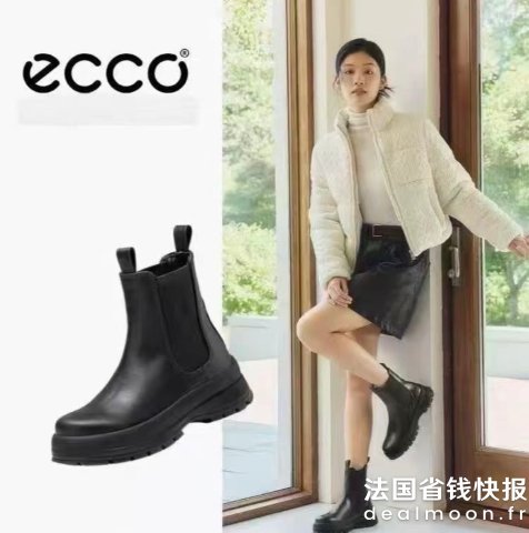 ECCO冬天必备款！ECCO Nouvelle 女士皮靴 真皮