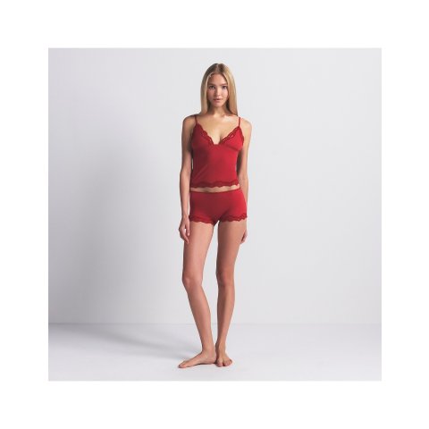 SKIMSFITS EVERYBODY 蕾丝吊带短裤套装