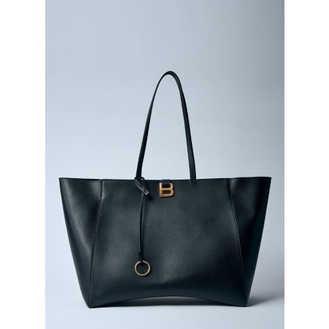 BalenciagaLarge Hourglass Soft Tote Bag