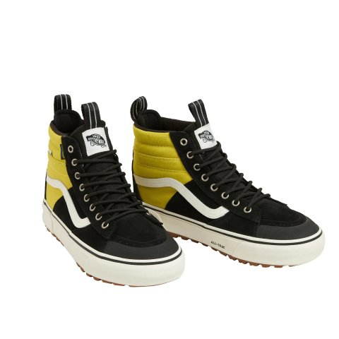 VansSK8-HI 防水高帮黑色运动鞋