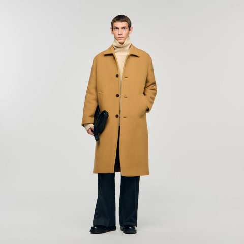 SandroWool Cashmere Coat