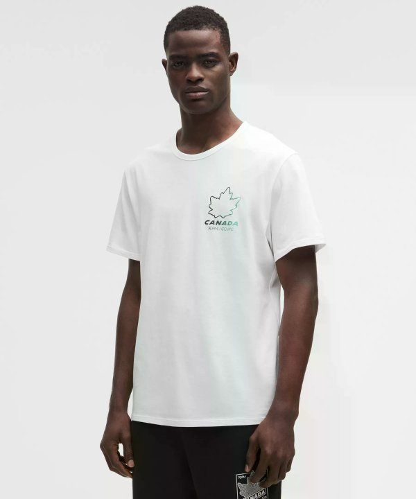 Team Canada 男士棉质T恤 COC标志