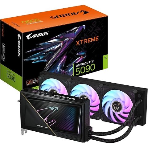 GigabyteAorus GeForce RTX 5090 水冷显卡