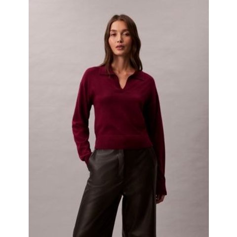 美利奴羊毛混纺休闲针织衫