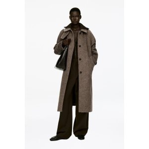 arket羊毛羊驼毛大衣