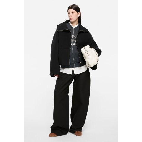 Acne StudiosWool Zip Jacket Double-Splittable Design