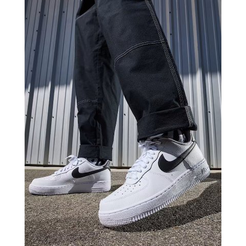 Nike黑白色下折扣区！Nike Air Force 1 经典款