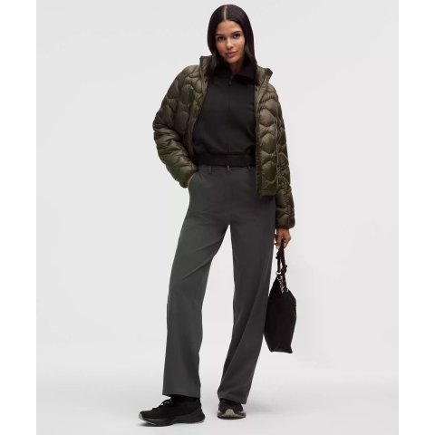 Daydrift 高腰直筒长裤 常规款