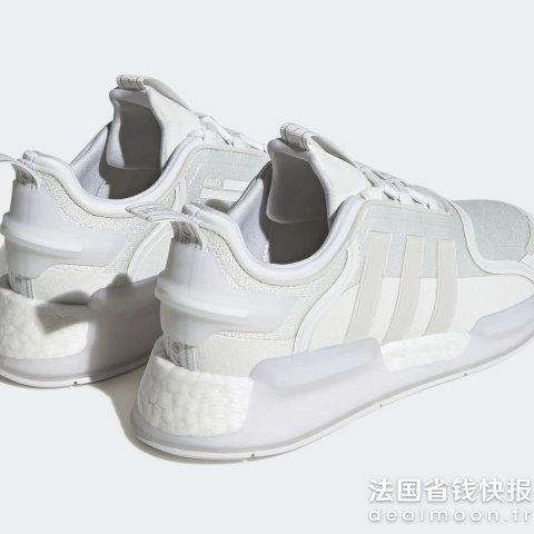 adidas OriginalsNMD_V3 白色休闲鞋