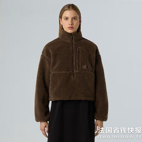 The North Face女款抓绒套头衫