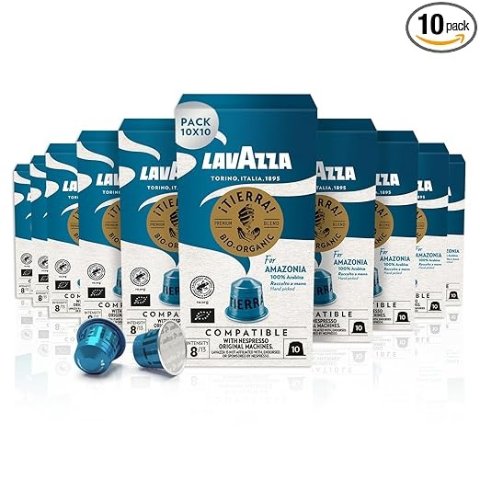 Lavazza有机意式胶囊 100粒