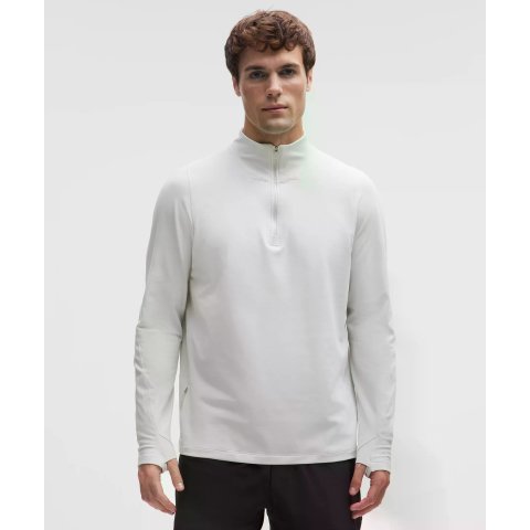 Lululemon Rulu抓绒半拉链长袖