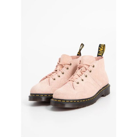 Bottines 粉色系带短靴