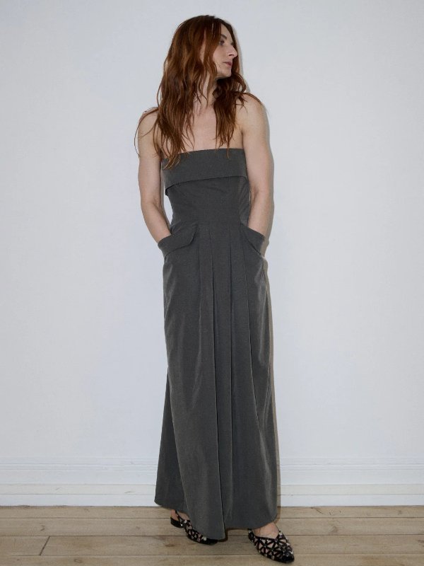 Bandeau A-Line吊带长裙