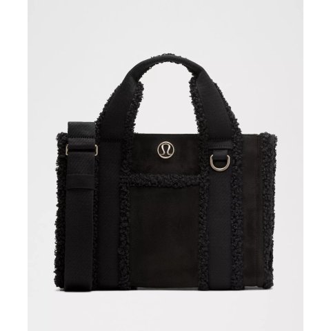 Boxy Mini 单肩包 拼接皮草 4.5L