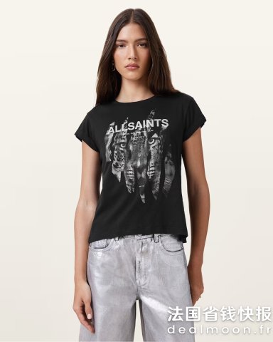 AllSaintslogo 短袖T恤