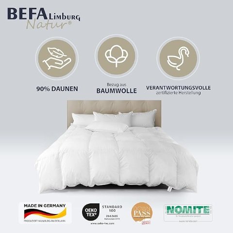 BEFA NATUR 羽绒被 240x220cm
