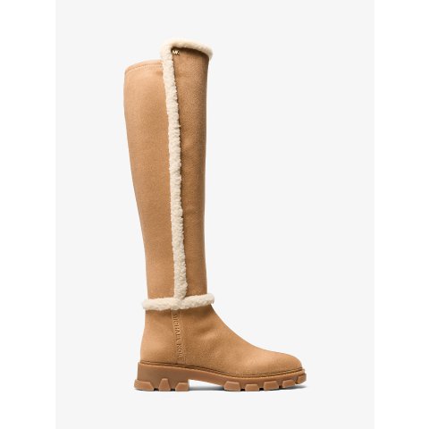 Michael KorsRidley Riding Boot Faux Shearling Trim