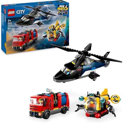 LegoCity 60462 直升机三件套