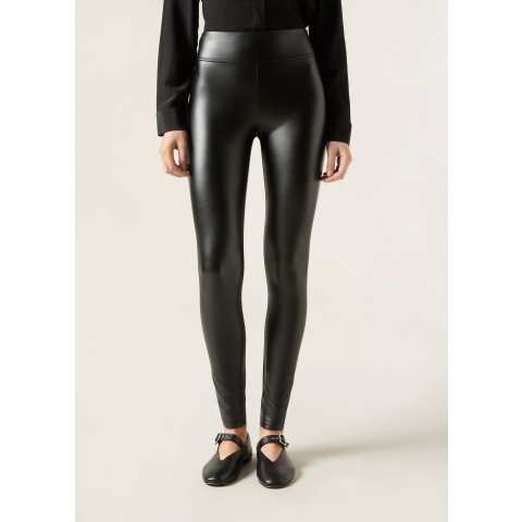 CalzedoniaLederoptik 保暖小皮裤