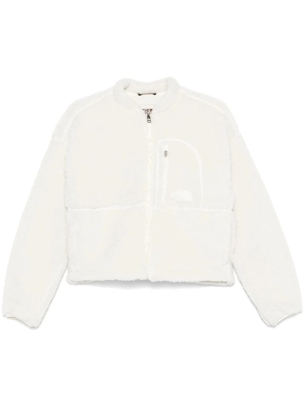 摇粒绒拉链夹克
