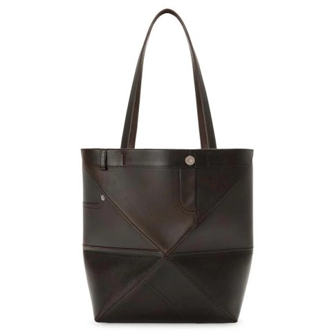 PUZZLE 折叠皮革手提包