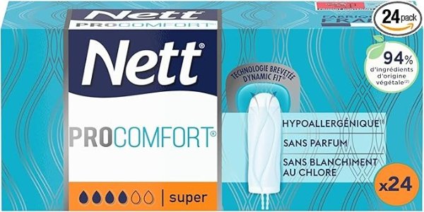 Nett Procomfort 卫生棉条 超型 24支