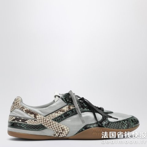 Miu MiuGymnasium Ayers运 动鞋 拼色 织物