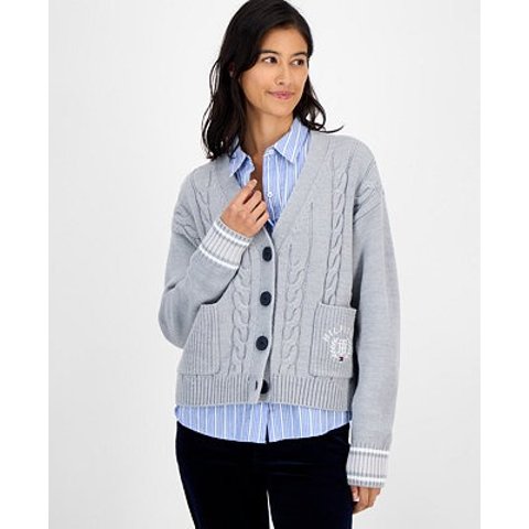 Tommy Hilfiger Women s Cable-Knit Cardigan