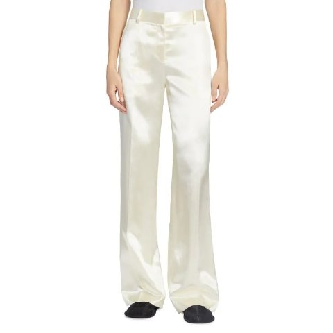 The RowEncore Satin Wide-Leg Trousers