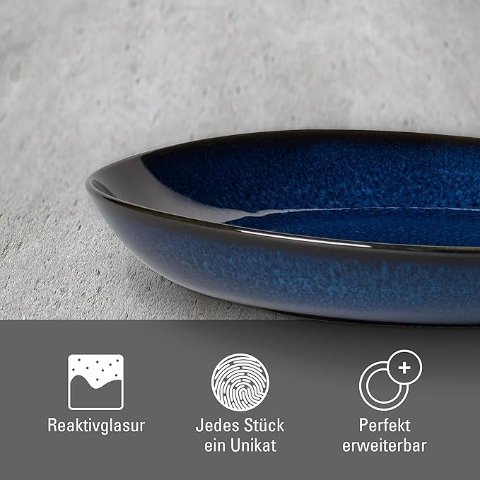 Villeroy & Boch Lave bleu 平盘 28cm