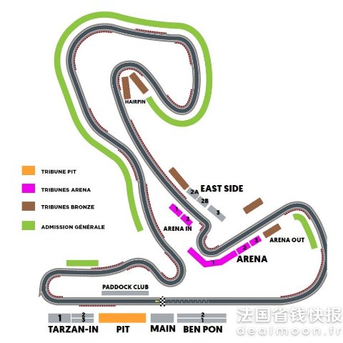 3日通票（8.21-8.23）F1 荷兰大奖赛
