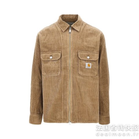 Carhartt灯芯绒衬衫外套