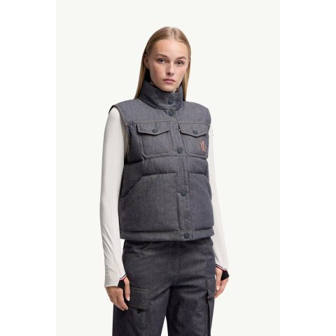 MonclerKnysna Denim Down Vest