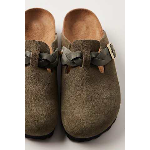 BirkenstockBoston 编织拖鞋