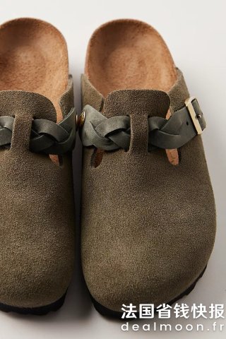 BirkenstockBoston 编织拖鞋