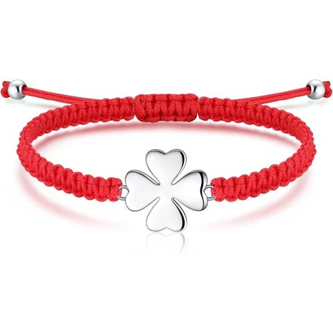 Jreveinfini 四叶草手链 925银