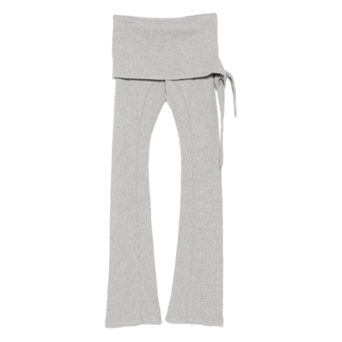 OPEN YYWaffle Layered Trousers