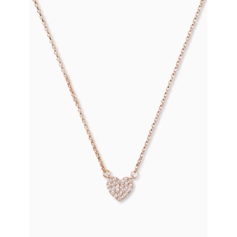 Kate SpadePave Heart Mini Pendant Necklace