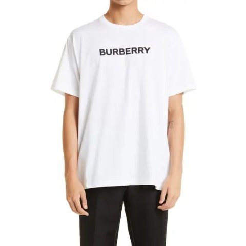 BurberryHarriston Men s Logo Graphic Tee