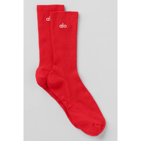 alo yogaUnisex Understated Half-Crew Sock