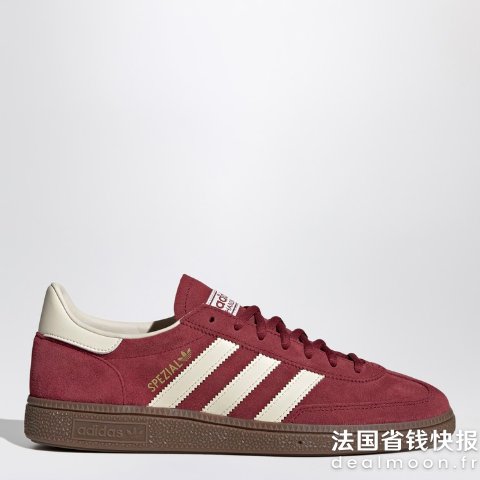 adidas Originalsadidas Handball Spezial 酒红麂皮鞋