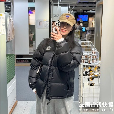 The North Face保温在线+随手一抓就可以出门的外套1996黑色羽绒服