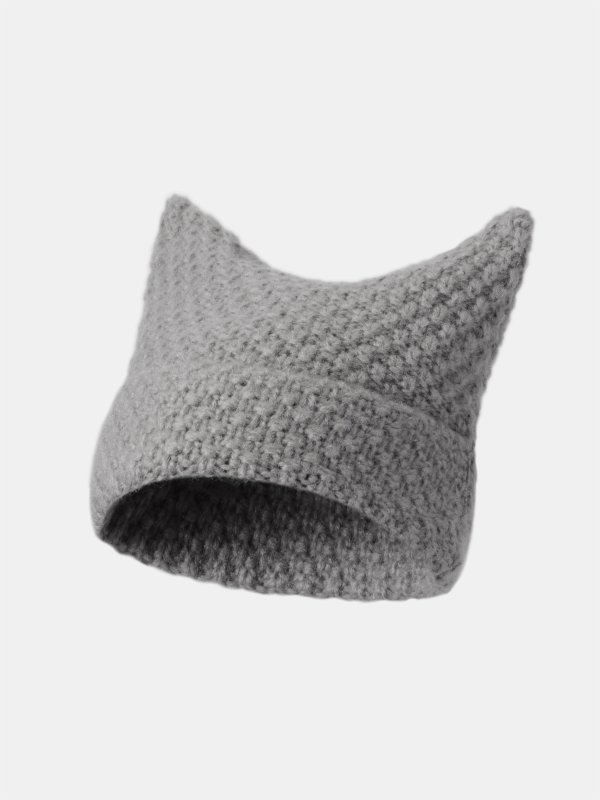 CAT EAR 针织帽 日常休闲