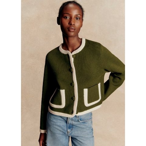 Auguste 森林绿外套