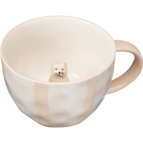 dm 陶瓷猫咪杯 380ml 真的好可爱啊！