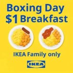 IKEA宜家 早餐仅$1！可选香肠、培根或水果松饼
